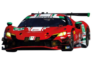 Carrera 23965 Ferrari 296 GT3 "AF Corse, No.21", Digital 1/24 w/Lights