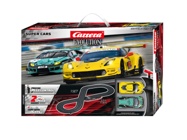 Carrera 25240 Supercars, Evolution 1/32 Set w/Lights