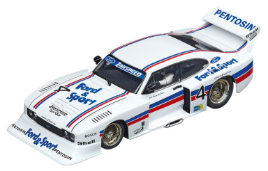 Carrera 27628 Ford Capri Zakspeed Lilli Resienbichler No.4, Evolution 132