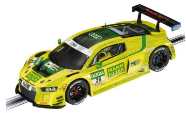 Carrera 27703 Audi R8 LMS GT3 "MANN-FILTER Land Motorsport, No.28" , Evolution 1/32 w/Lights