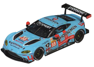 Carrera 27743 Aston Martin Vantage GTE "TF Sport 4 Horsemen Racing, No. 33", Evolution 1/32 w/Lights