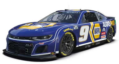 Carrera 27766 NASCAR Camaro NextGen ZL1 "Hendrick Motorsports, Chase Elliott, No.9", Evolution 1/32