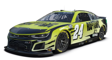 Carrera 27767 NASCAR Camaro NextGen ZL1 "Hendrick Motorsports, William Byron, No.24", Evolution 1/32