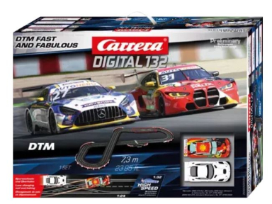 Carrera 30030 DTM Fast and Fabulous, Digital 1/32 w/Lights