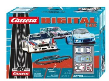 Carrera 30031 Retro Grand Prix, Digital 1/32 w/Lights