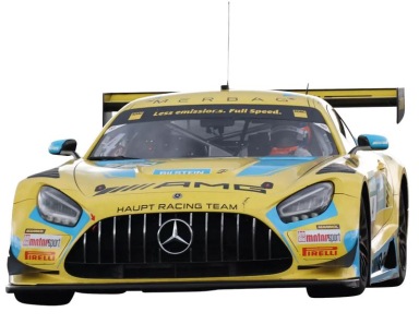 Carrera 32014 Mercedes-AMG GT3 Evo "Mercedes-AMG Team HRT, No.4" DTM 2023, Digital 1/32 w/Lights