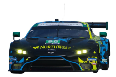 Carrera 32022 Aston-Martin Vantage GT3 "Northwest, No.98", Digital 1/32 w/Lights