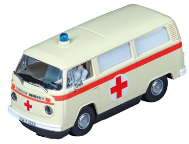 Carrera 32033 VW BUS T2b "Ambulance, Red Cross", Digital 1/32 w/Lights