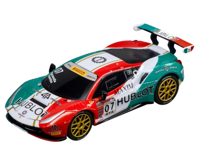 Carrera 64186 Ferrari 488 GT3 "Squadra Corse Garage Italia, No.7", GO!!! 1/43