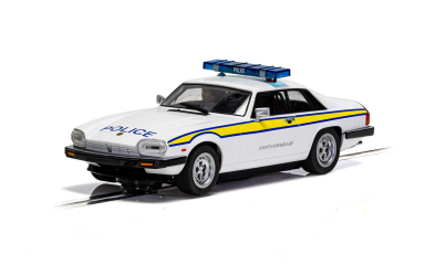 Scalextric C4224 Jaguar XJS - Police Edition - DPR, 132 Scale w/Flashing Lights and Siren