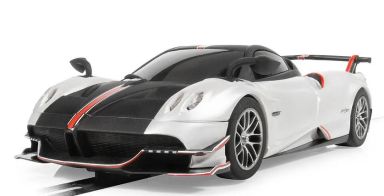 Scalextric C4399 Pagani Huayra BC Roadster, Metallic Pearl White, DPR