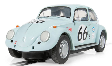 Scalextric C4498 Volkswagen Beetle - Blue 66, DPR w/Lights