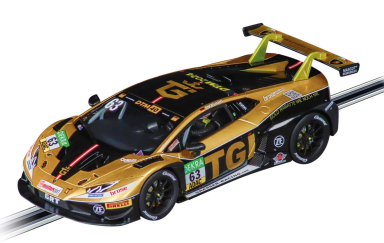 Carrera 23986 Lamborghini Huracan GT3 Evo2 "GRT Grasser Racing, No.63" DTM 2024, Digital 1/24 w/Lig