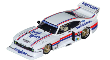 Carrera 23996 Ford Capri Zakspeed Turbo "Lili Reisenbichler, No.4", Digital 1/24 w/Lights