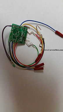 Anti-Collision Chip for Carrera's 30347 Double Lane Change