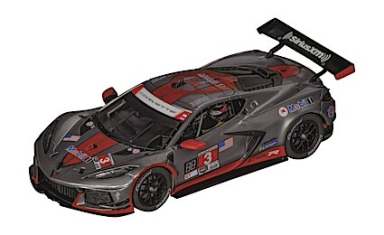 Carrera 31014 Chevrolet Corvette C8.R "Sebring, No.3" , Digital 1/32 w/Lights