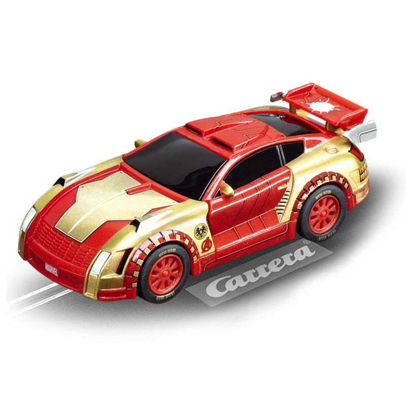 Carrera Slots Carrera Slot Cars Racing Tracks and Sets Carrera 62283 Marvel The Avengers Hero Team Chase Set GO 1 43