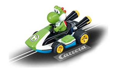 Carrera 64035 Nintendo Mario Kart&#8482; 8 - Yoshi, GO!!! 1/43