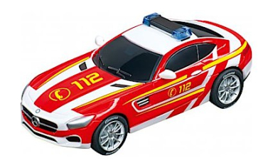 Carrera 64122 Mercedes-AMG GT Coupe "112", GO 1/43, w/Flashing Lights