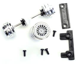 Carrera 89111 Axles, Audi R8R LM 99