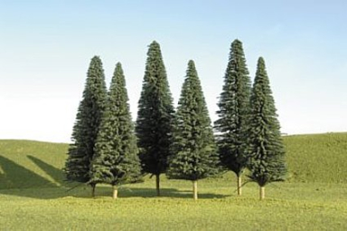 Bachmann B32201  Pine Trees 8-10" (3)