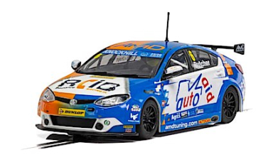 Scalextric C4017 MG6 GT AMD, Rory Butcher, DPR, 1/32 Scale w/Lights