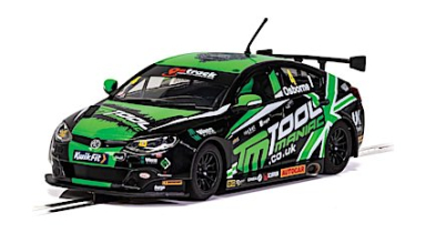 Scalextric C4143 MG6 NGTC - BTCC 2019 - Sam Osborne, DPR, 1/32 Scale w/Lights