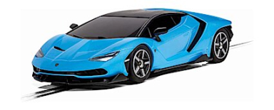 Scalextric C4312 Lamborghini Centenario - Blue, DPR, 1/32 Scale