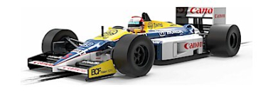 Scalextric C4318 Williams FW11 - 1986 British Grand Prix - Nigel Mansell, 1/32 Scale