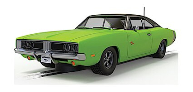 Scalextric C4326 Dodge Charger RT - Sublime Green, DPR, 1/32 Scale