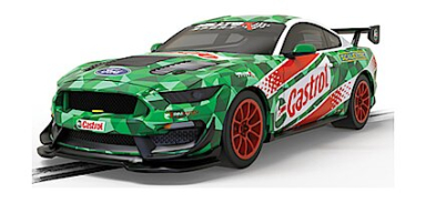 Scalextric C4327 Ford Mustang GT4 - Castrol Drift Car, DPR, 1/32 Scale