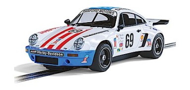 Scalextric C4351 Porsche 911 3.0 RSR - 6th LeMans 1975, DPR, 1/32 Scale