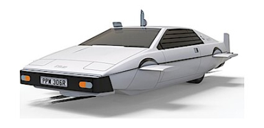 Scalextric C4359 James Bond Lotus Esprit S1 - The Spy Who Loved Me, DPR, 1/32 Scale