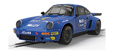 Scalextric C4398 Porsche 911 Carrera RSR 3.0  - Wallys Jeans, DPR, 1/32 Scale