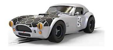 Scalextric C4417 Shelby Cobra 289 -  CSX2201- Snake Eyes, 1/32 Scale