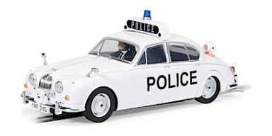 Scalextric C4420 Jaguar MK2 - Police Car Edition, 1/32 Scale, DPR