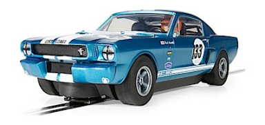 Scalextric C4517 Shelby Mustang GT350 - Paul Kenelly - Equipe GTS, DPR, 1/32 Scale w/Lights